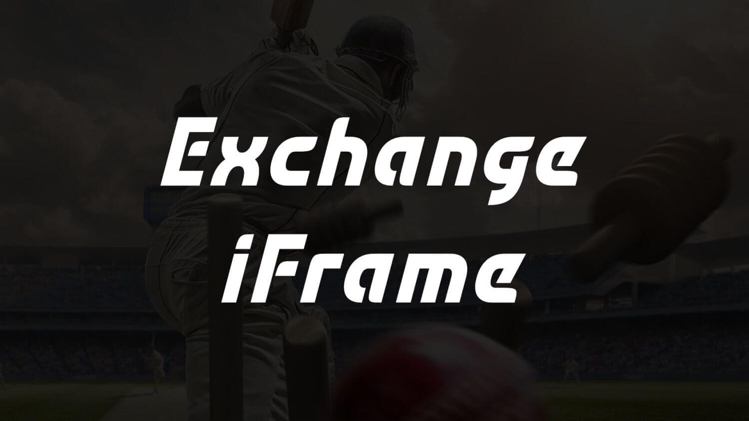 exchange iframe Banner