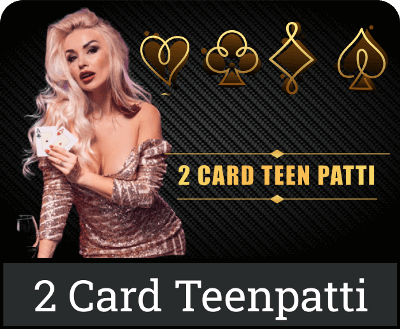 2 Cards Teenpatti logo